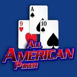 All American Poker game by RTG (Reel Time Gaming) – logo hosted on Rizz Casino