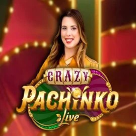 Enjoy Crazy Pachinko by Evolution – logo hosted on rizzcasino-nl.com