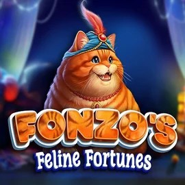 Fonzos Feline Fortunes logo by Pragmatic Play at Rizz Casino