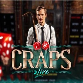 Live Craps game by Evolution – logo hosted on Rizz Casino